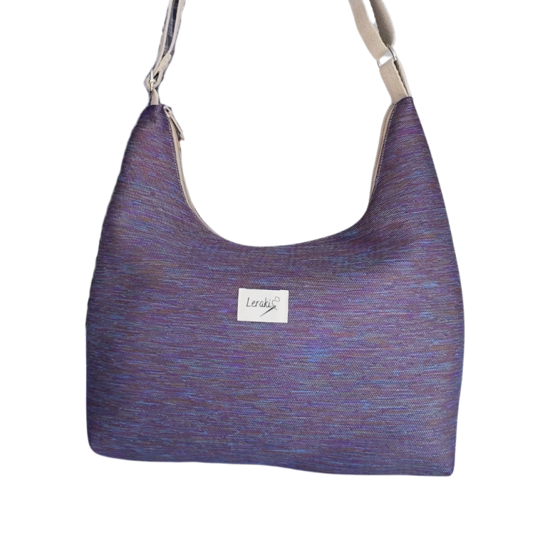 Ganges – Bolso mediano con bolsillo trasero y gran capacidad | Leraki