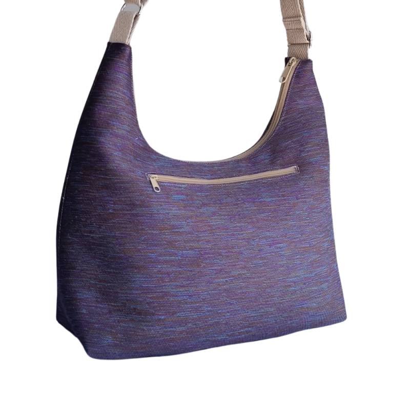 Ganges – Bolso mediano con bolsillo trasero y gran capacidad | Leraki