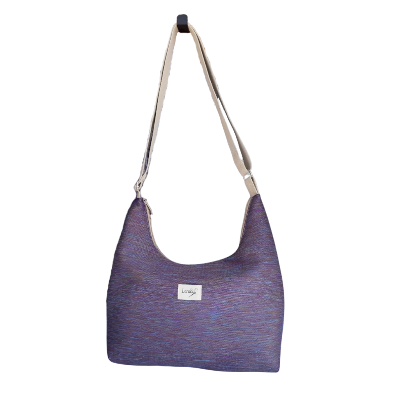 Ganges – Bolso mediano con bolsillo trasero y gran capacidad | Leraki