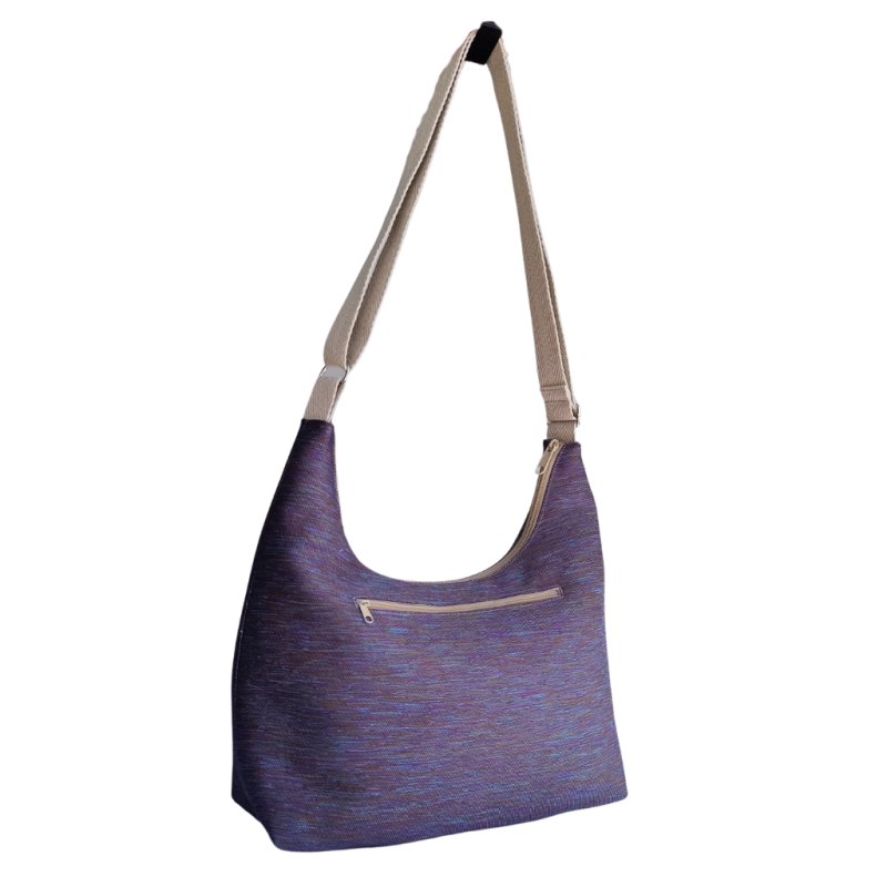 Ganges – Bolso mediano con bolsillo trasero y gran capacidad | Leraki