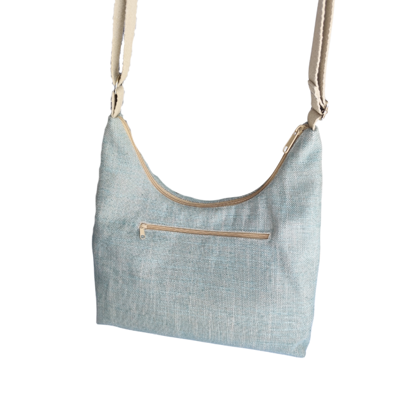 Ganges – Bolso mediano con bolsillo trasero y gran capacidad | Leraki