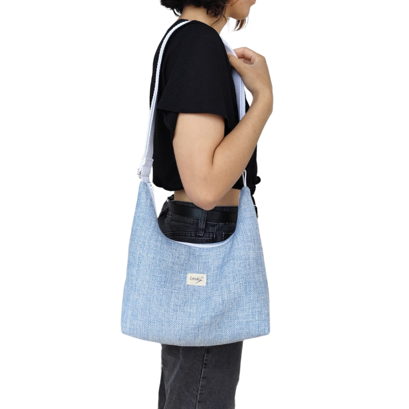 Ganges – Bolso mediano con bolsillo trasero y gran capacidad | Leraki