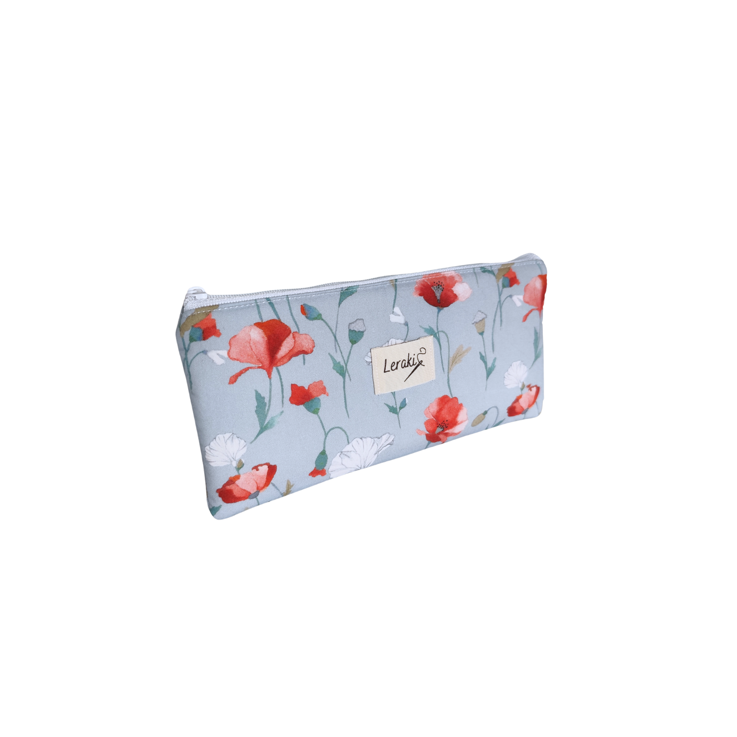 Danubio – Estuche plano hecho a mano para cosmética o papelería | Leraki