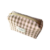 Mini neceser Chérie en cuadros vichy – Diseño compacto y funcional