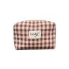 Mini neceser Chérie en cuadros vichy – Diseño compacto y funcional
