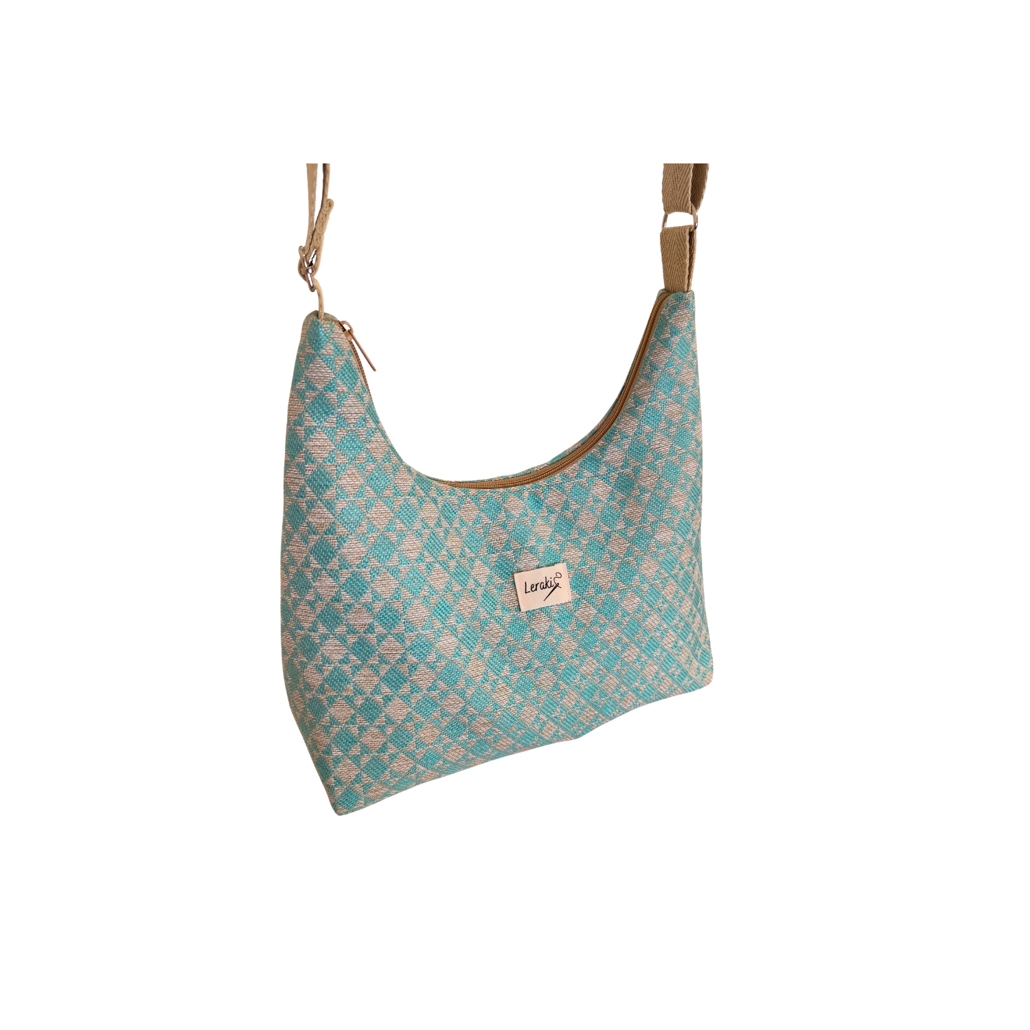 Ganges – Bolso mediano con bolsillo trasero y gran capacidad | Leraki