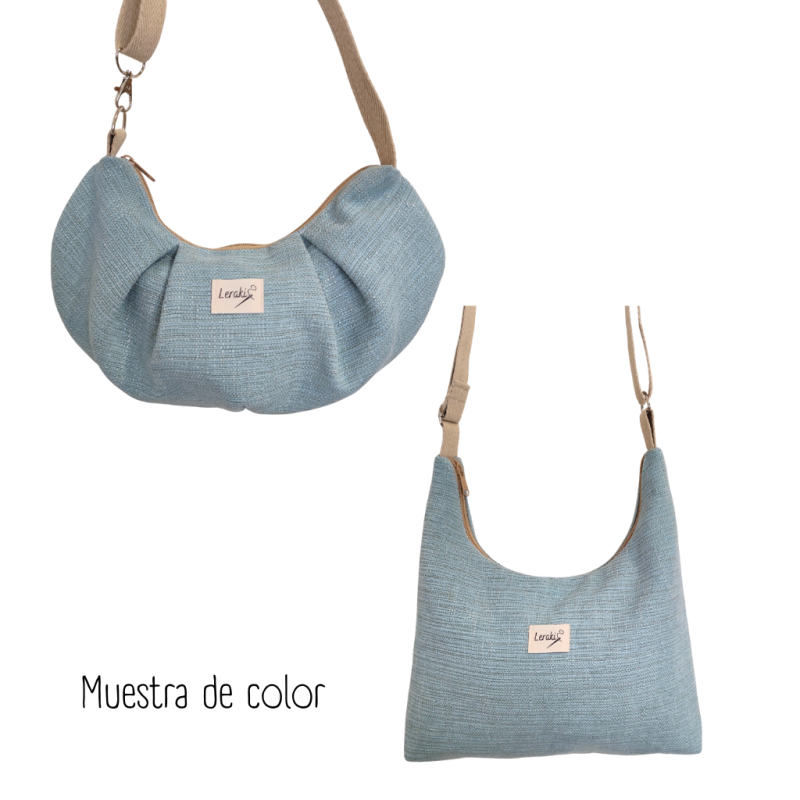 Mississippi – Bolso de viaje/deporte hecho a mano con bolsillos y correa extraíble | Leraki