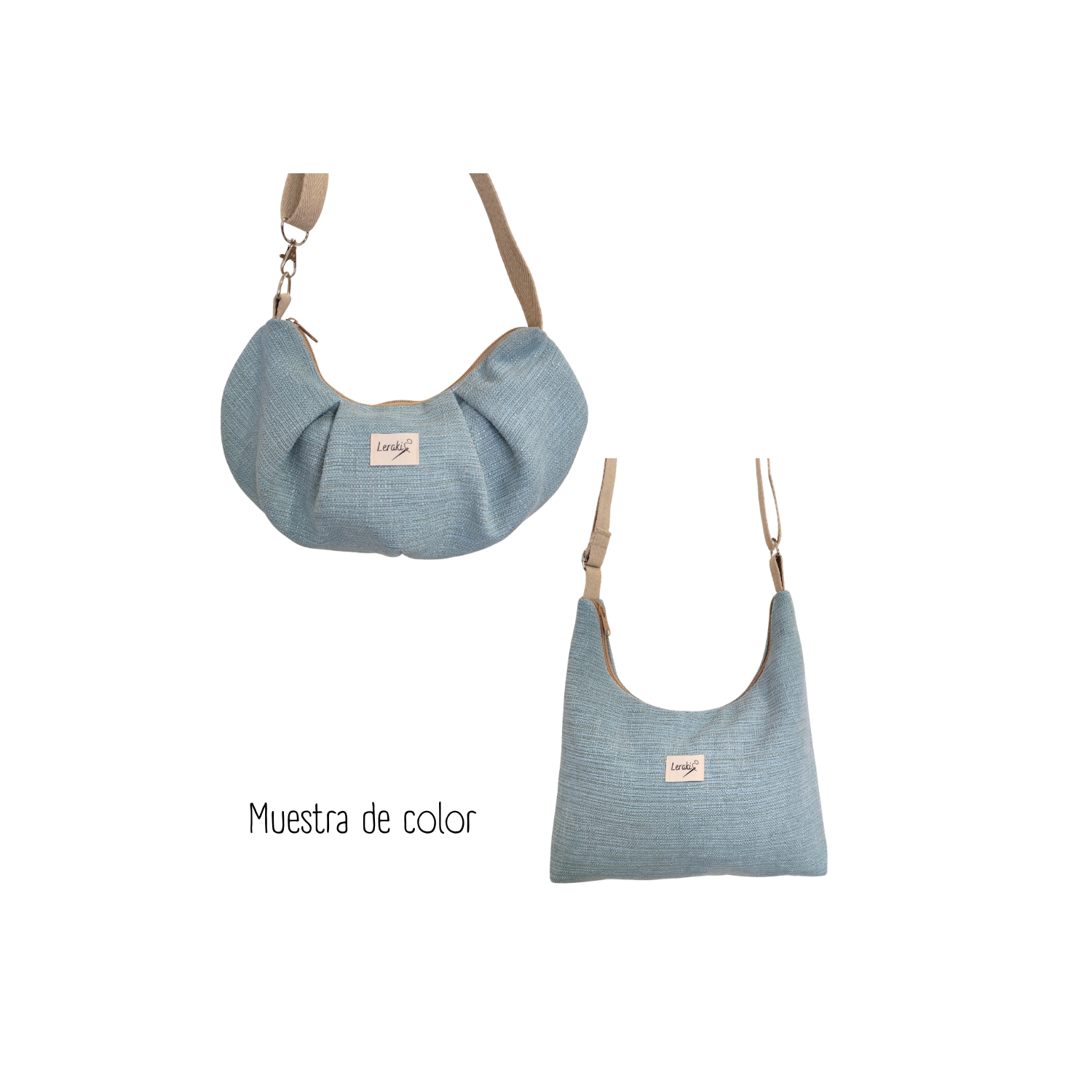 Mississippi – Bolso de viaje/deporte hecho a mano con bolsillos y correa extraíble | Leraki