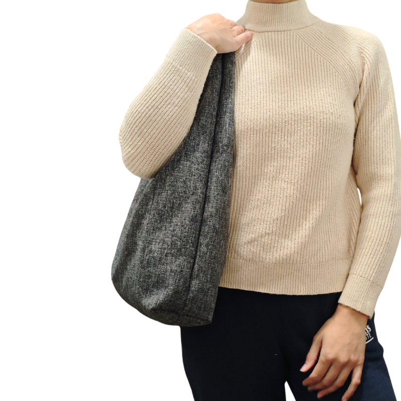 Ganges – Bolso mediano con bolsillo trasero y gran capacidad | Leraki