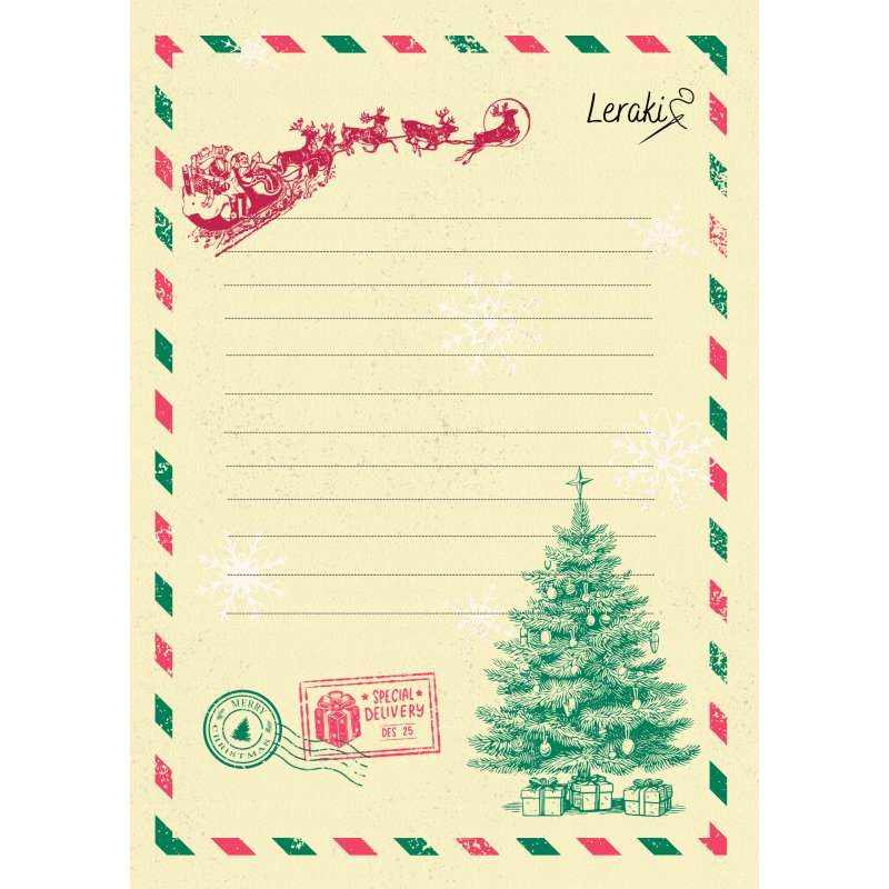 Nota personalizada para regalos