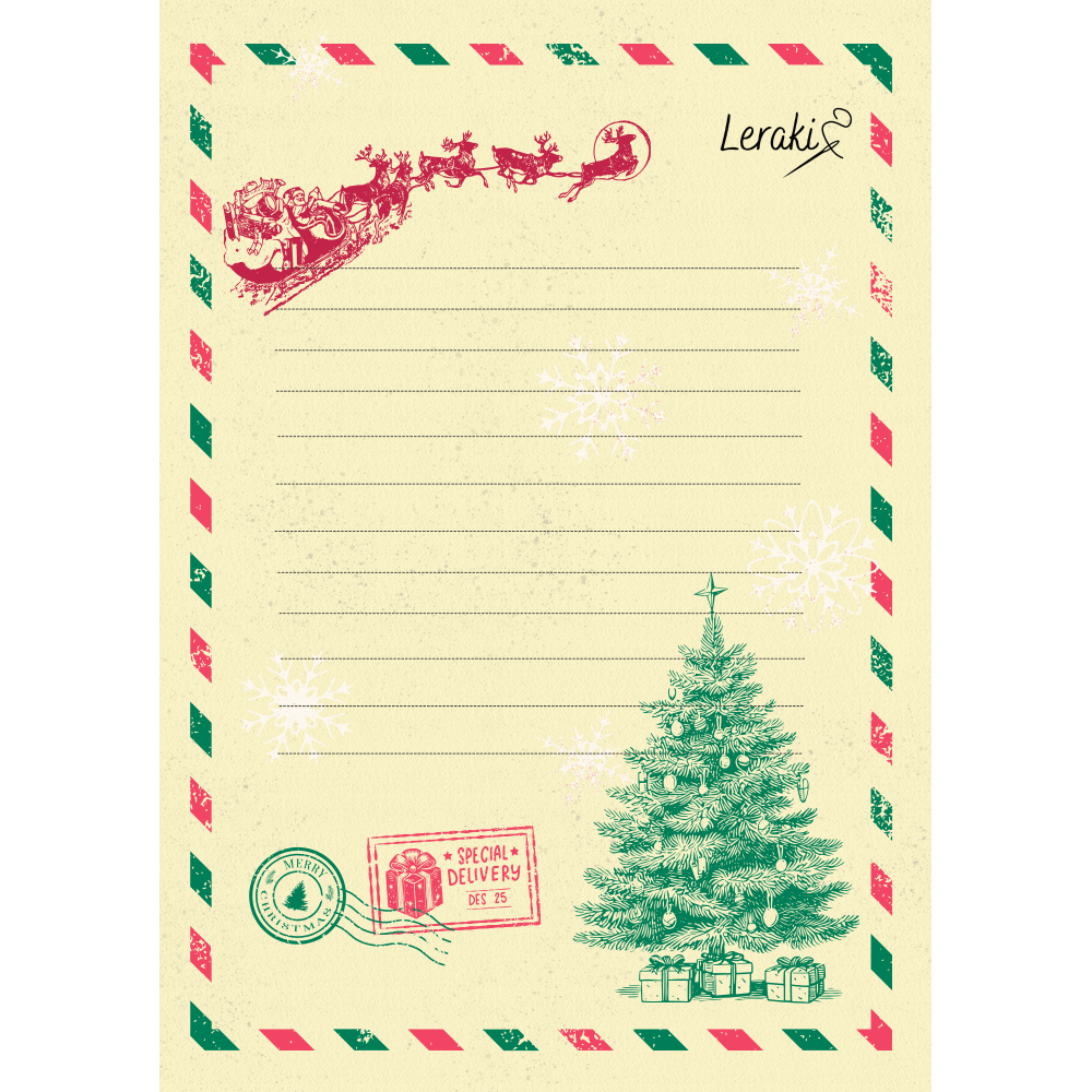 Nota personalizada para regalos