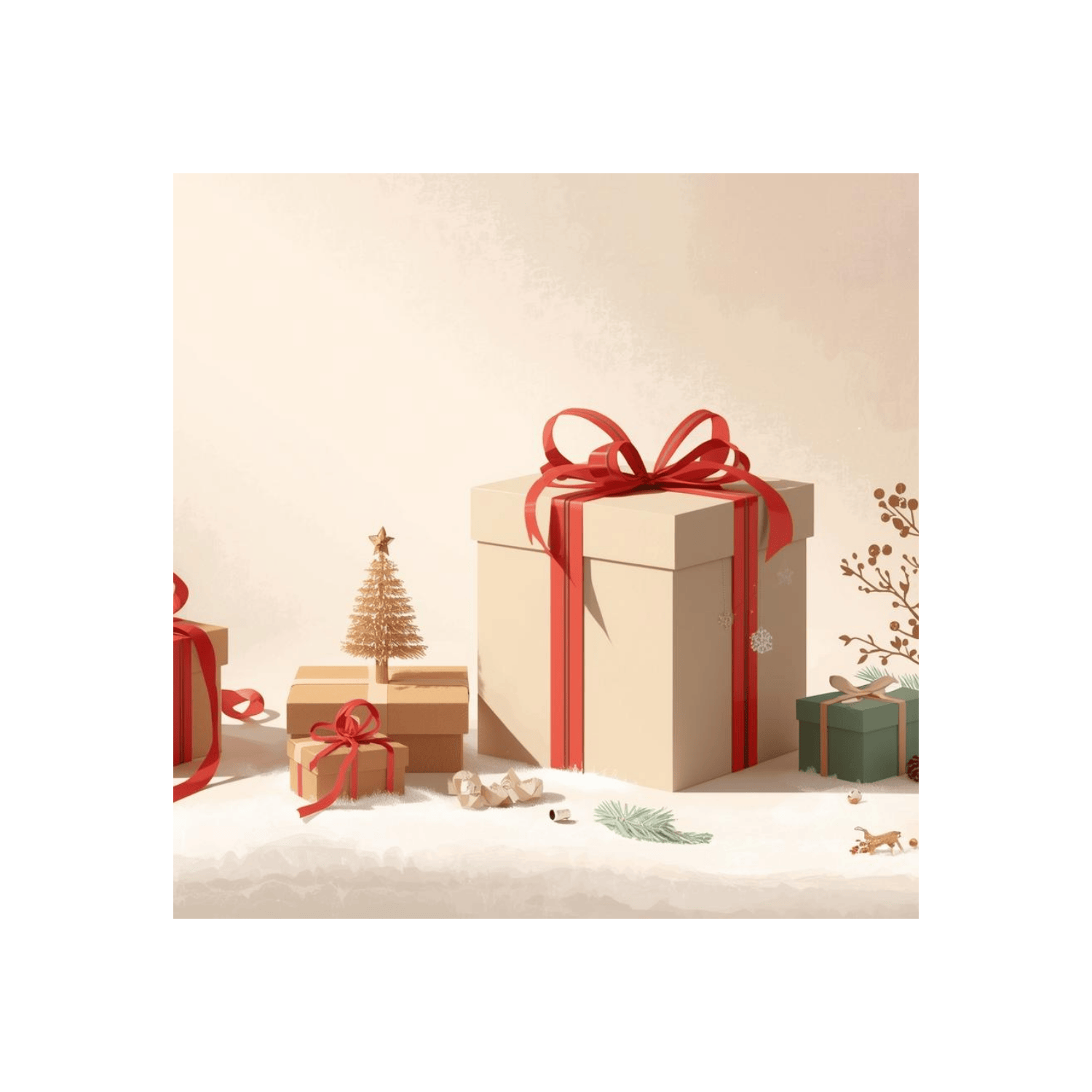 Caja sorpresa de navidad