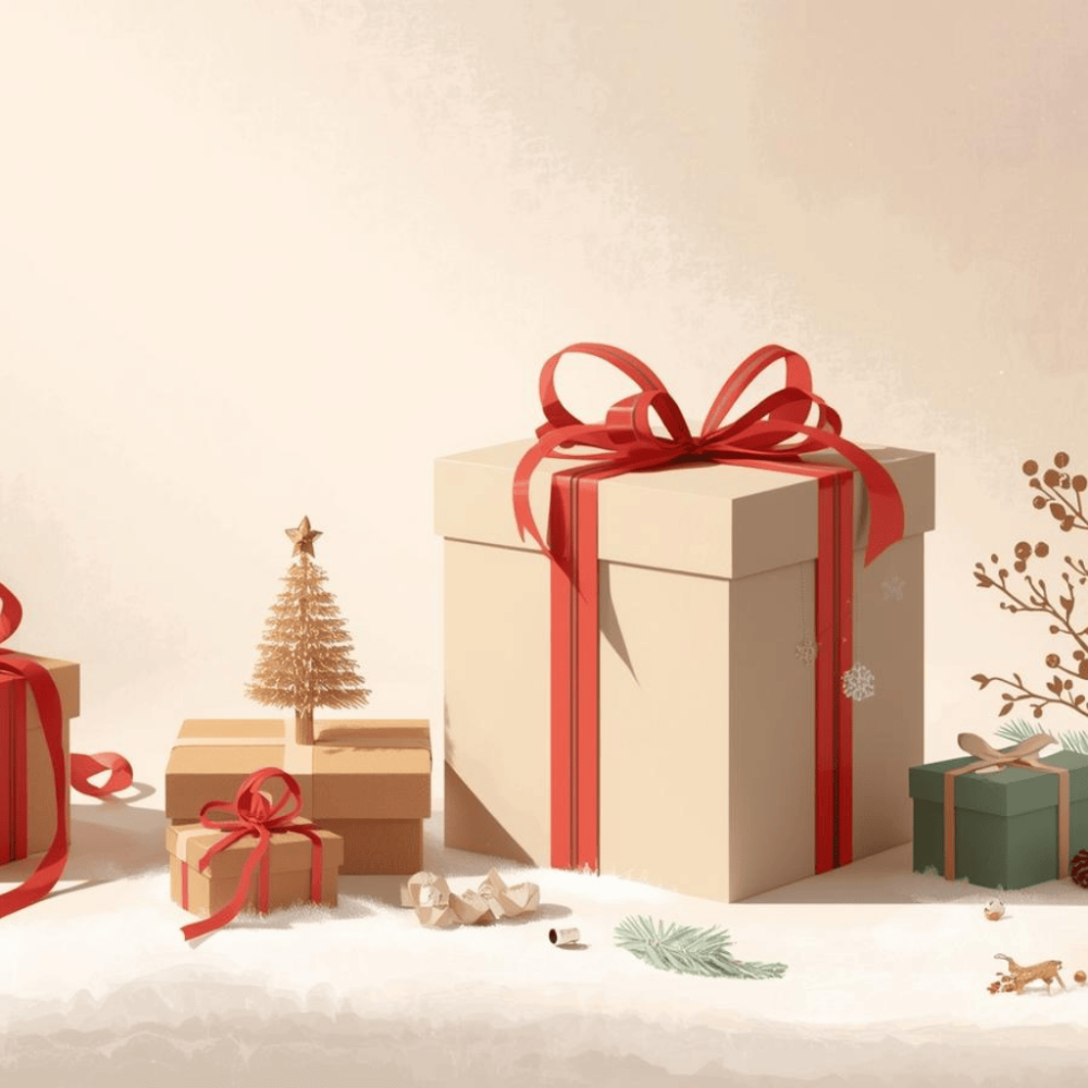 Caja sorpresa de navidad