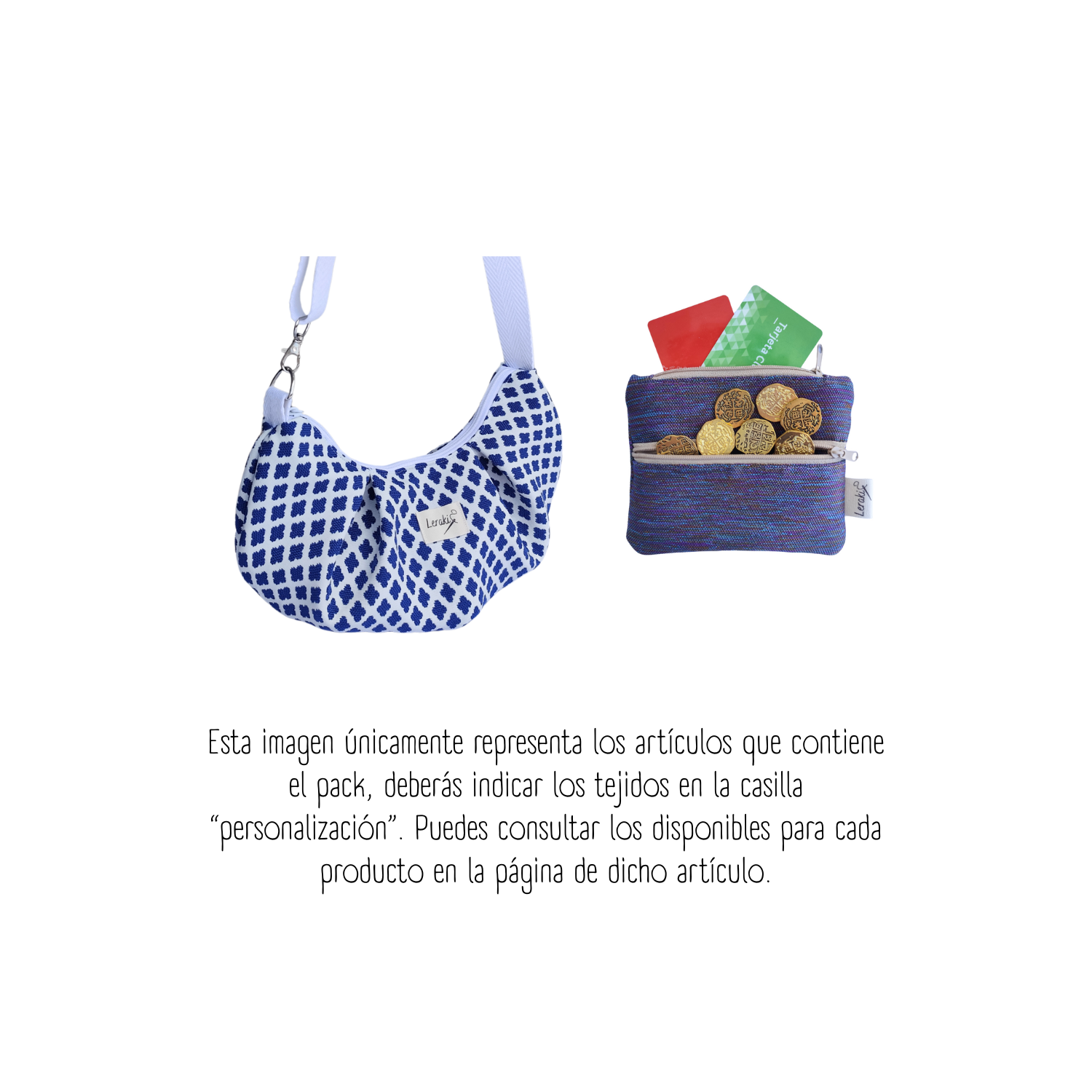 Bolso Tajo + Monedero doble bolsillo