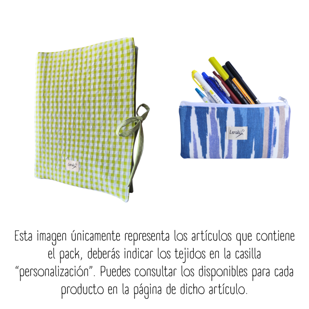 Portadocumentos + estuche plano