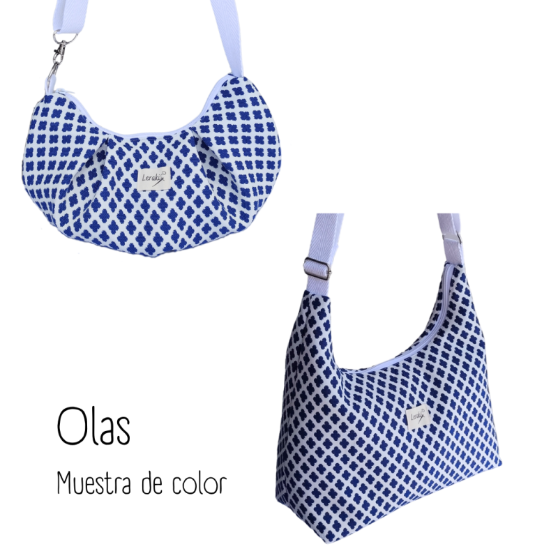 Ganges – Bolso mediano con bolsillo trasero y gran capacidad | Leraki