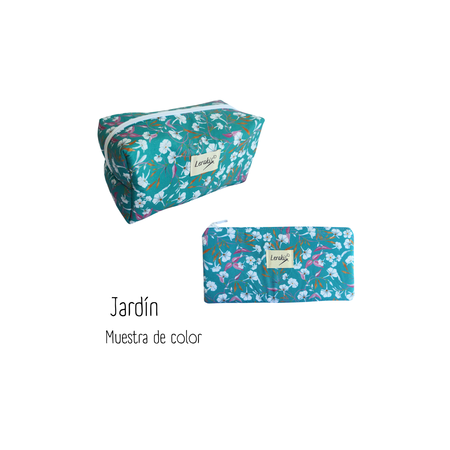 Rin – Monedero doble bolsillo hecho a mano | Leraki