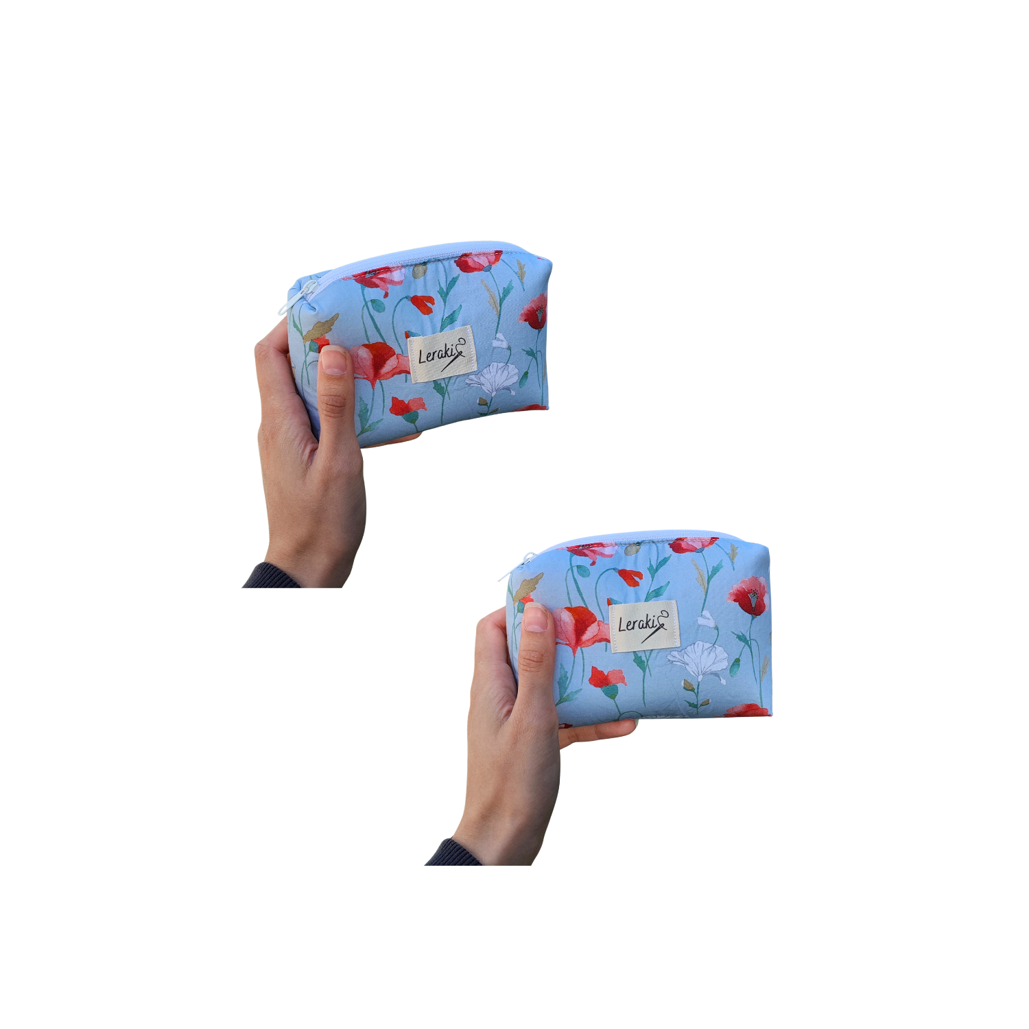 Mini neceser Chérie en cuadros vichy – Diseño compacto y funcional