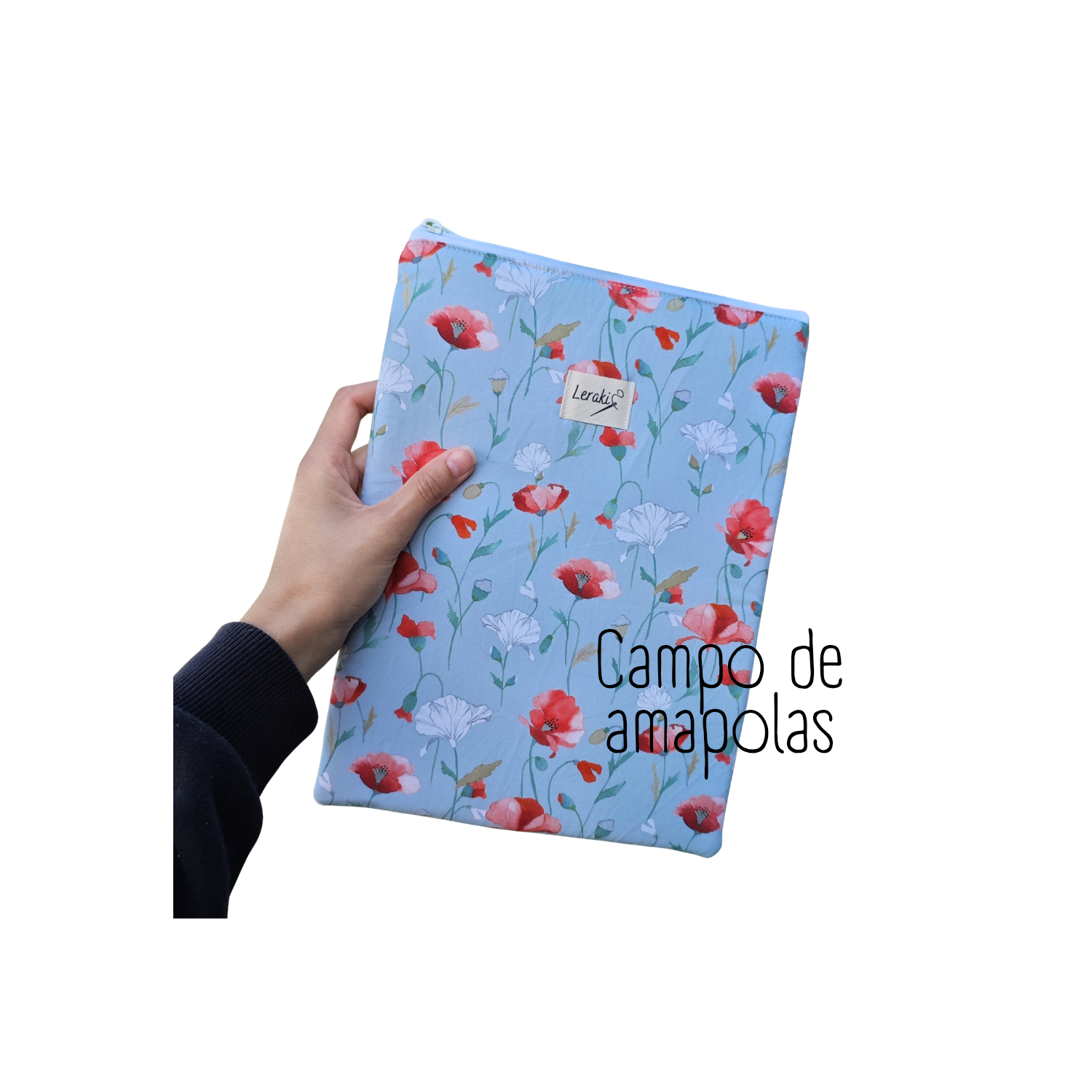 Funda Émile en cuadros vichy – Acolchada para libro, tablet o agenda