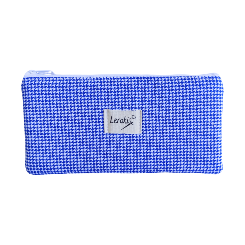 Danubio – Estuche plano hecho a mano para cosmética o papelería | Leraki