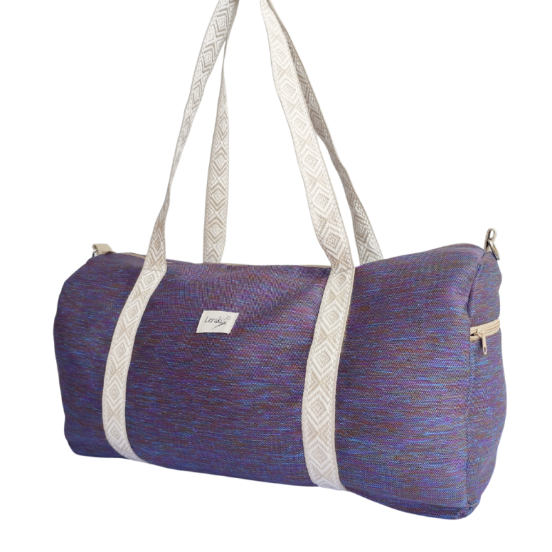 Mississippi – Bolso de viaje/deporte hecho a mano con bolsillos y correa extraíble | Leraki